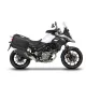 Set complet de cutii de aluminiu 47L / 47L SHAD TERRA NEGRU, incluzand kit montaj SHAD SUZUKI DL 650 V-Strom