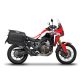 Set complet cutii aluminiu laterale, 36L / 47L SHAD TERRA NEGRU, include kit montare SHAD HONDA CRF 1100 Africa Twin