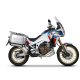 Set complet de cutii laterale de aluminiu, SHAD TERRA, 36L / 47L, incluzand kit de montaj SHAD HONDA CRF 1100 Africa Twin