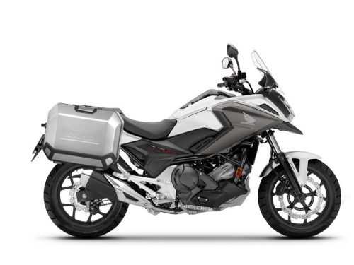 Set complet de 36L / 36L cutii laterale de aluminium SHAD TERRA, incluzand kit montaj SHAD HONDA NC 750 X