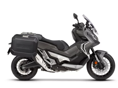 Set complet de cutii de aluminiu laterale, 36L / 36L, SHAD TERRA NEGRU, include kit montare SHAD HONDA X-ADV 750