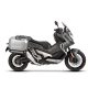 Set complet de 47L /47L cutii laterale de aluminiu SHAD TERRA, incluzand kit montaj SHAD HONDA X-ADV 750