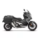 Set complet de cutii de aluminiu 47L / 47L SHAD TERRA NEGRU, incluzand kit montaj SHAD HONDA X-ADV 750