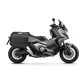 Set complet de cutii de aluminiu laterale, 36L / 36L, SHAD TERRA NEGRU, include kit montare SHAD HONDA X-ADV 750