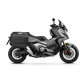Set complet de cutii de aluminiu laterale, 36L / 36L, SHAD TERRA NEGRU, include kit montare SHAD HONDA X-ADV 750