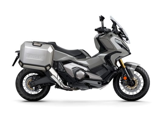 Set complet de 47L /47L cutii laterale de aluminiu SHAD TERRA, incluzand kit montaj SHAD HONDA X-ADV 750