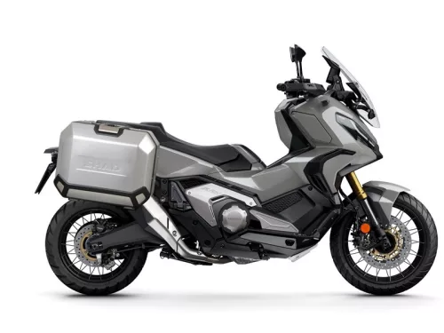 Set complet de 47L /47L cutii laterale de aluminiu SHAD TERRA, incluzand kit montaj SHAD HONDA X-ADV 750