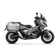 Set complet de 47L /47L cutii laterale de aluminiu SHAD TERRA, incluzand kit montaj SHAD HONDA X-ADV 750