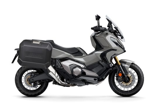 Set complet de cutii de aluminiu 47L / 47L SHAD TERRA NEGRU, incluzand kit montaj SHAD HONDA X-ADV 750