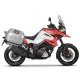 Set complet de 36L / 36L cutii laterale de aluminium SHAD TERRA, incluzand kit montaj SHAD SUZUKI DL 1000 V-Strom/ DL 1050 V-Strom
