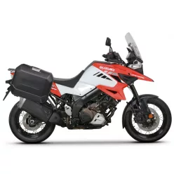   Set complet de cutii de aluminiu laterale, 36L / 36L, SHAD TERRA NEGRU, include kit montare SHAD SUZUKI DL 1000 V-Strom/ DL 1050 V-Strom