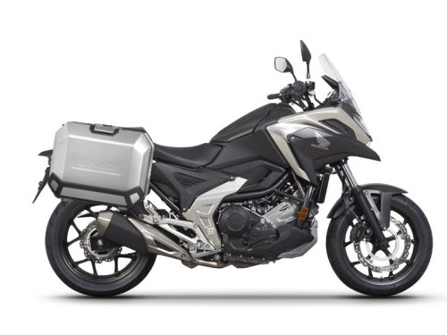 Set complet de 36L / 36L cutii laterale de aluminium SHAD TERRA, incluzand kit montaj SHAD HONDA NC 750 X 2021-