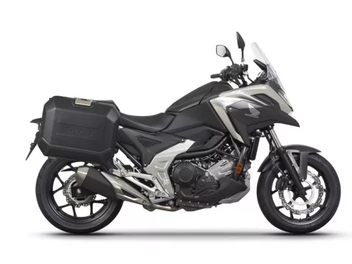 Set complet de cutii de aluminiu laterale, 36L / 36L, SHAD TERRA NEGRU, include kit montare SHAD HONDA NC 750 X 2021-