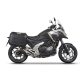 Set complet de cutii de aluminiu laterale, 36L / 36L, SHAD TERRA NEGRU, include kit montare SHAD HONDA NC 750 X 2021-