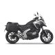 Set complet de cutii de aluminiu laterale, 36L / 36L, SHAD TERRA NEGRU, include kit montare SHAD HONDA NC 750 X 2021-