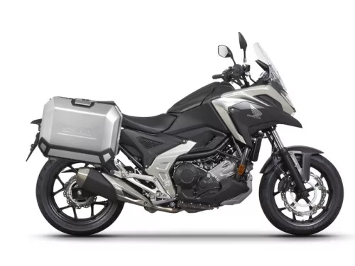 Set complet de 47L /47L cutii laterale de aluminiu SHAD TERRA, incluzand kit montaj SHAD HONDA NC 750 X 2021-