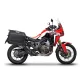 Set complet cutii aluminiu laterale, 36L / 47L SHAD TERRA NEGRU, include kit montare SHAD HONDA CRF 1000 Africa Twin