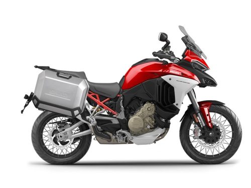 Set complet de cutii laterale de aluminiu, SHAD TERRA, 36L / 47L, incluzand kit de montaj SHAD Ducati Multistrada 1200 V4