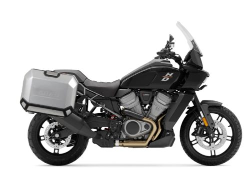 Set complet de cutii laterale de aluminiu, SHAD TERRA, 36L / 47L, incluzand kit de montaj SHAD Harley Davidson Pan America 1250