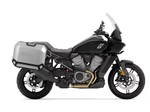Set complet de cutii laterale de aluminiu, SHAD TERRA, 36L / 47L, incluzand kit de montaj SHAD Harley Davidson Pan America 1250