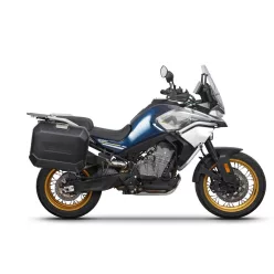   Set complet cutii laterale aluminiu SHAD TERRA negru 36L / 47L, inclusiv kit de prindere SHAD CF Moto 800MT