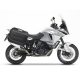 Set complet cutii aluminiu laterale, 36L / 47L SHAD TERRA NEGRU, include kit montare SHAD KTM Adventure 1090, 1190,  Super Adventure 1290 (R, S)