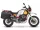 Set complet cutii aluminiu laterale, 36L / 47L SHAD TERRA NEGRU, include kit montare SHAD MOTO GUZZI V 85 TT
