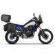 Complete set of SHAD TERRA TR40 adventure saddlebags and SHAD TERRA BLACK aluminium 37L topcase, including mounting kit SHAD YAMAHA Tenere 700 XTZ690