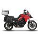 Complete set of SHAD TERRA TR40 adventure saddlebags and SHAD TERRA aluminium 37L topcase, including mounting kit SHAD DUCATI MULTISTRADA 950 / 1200 / 1260