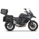 Complete set of SHAD TERRA TR40 adventure saddlebags and SHAD TERRA BLACK aluminium 37L topcase, including mounting kit SHAD Benelli TRK 502 X