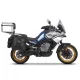 Complete set of SHAD TERRA TR40 adventure saddlebags and SHAD TERRA aluminium 37L topcase, including mounting kit SHAD CF Moto 800MT