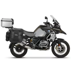   Set complet de genti laterale adventure SHAD TERRA TR40 si topcase din aluminiu SHAD TERRA 48L, incluzand kitul de montaj SHAD BMW R 1200 GS Adventure/ R 1250 GS Adventure