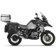 Set complet de genti laterale adventure SHAD TERRA TR40 si topcase din aluminiu SHAD TERRA 48L, incluzand kitul de montaj SHAD BMW R 1200 GS Adventure/ R 1250 GS Adventure