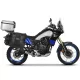 Complete set of SHAD TERRA TR40 adventure saddlebags and SHAD TERRA aluminium 48L topcase, including mounting kit SHAD YAMAHA Tenere 700 XTZ690
