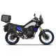 Complete set of SHAD TERRA TR40 adventure saddlebags and SHAD TERRA BLACK aluminium 48L topcase, including mounting kit SHAD YAMAHA Tenere 700 XTZ690