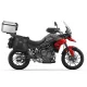 Set complet de genti laterale adventure SHAD TERRA TR40 si topcase din aluminiu SHAD TERRA 48L, incluzand kitul de montaj SHAD TRIUMPH Tiger 900