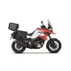 Set complet de genti laterale adventure SHAD TERRA TR40 si topcase din aluminiu SHAD TERRA negru 48L, incluzand kitul de montaj SHAD SUZUKI DL 1000 V-Strom/ DL 1050 V-Strom