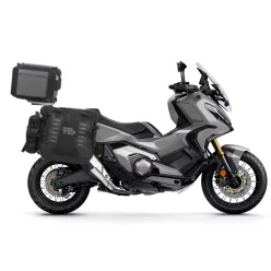   Complete set of SHAD TERRA TR40 adventure saddlebags and SHAD TERRA BLACK aluminium 48L topcase, including mounting kit SHAD SUZUKI DL 1000 V-Strom/ DL 1050 V-Strom