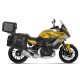 Complete set of SHAD TERRA TR40 adventure saddlebags and SHAD TERRA BLACK aluminium 48L topcase, including mounting kit SHAD BMW F 900 XR