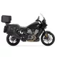 Set complet de genti laterale adventure SHAD TERRA TR40 si topcase din aluminiu SHAD TERRA negru 48L, incluzand kitul de montaj SHAD Harley Davidson Pan America 1250