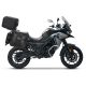 Complete set of SHAD TERRA TR40 adventure saddlebags and SHAD TERRA BLACK aluminium 48L topcase, including mounting kit SHAD Voge 650DS / 650DSX
