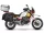 Set complet de genti laterale adventure SHAD TERRA TR40 si topcase din aluminiu SHAD TERRA 48L, incluzand kitul de montaj SHAD MOTO GUZZI V 85 TT