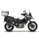 Complete set of SHAD TERRA TR40 adventure saddlebags and SHAD TERRA aluminium 48L topcase, including mounting kit SHAD SUZUKI DL 650 V-Strom