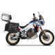 Complete set of SHAD TERRA TR40 adventure saddlebags and SHAD TERRA aluminium 55L topcase, including mounting kit SHAD HONDA CRF 1100 Africa Twin