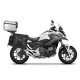 Set complet de genti laterale adventure SHAD TERRA TR40 si topcase din aluminiu SHAD TERRA 55L, incluzand kitul de montaj SHAD HONDA NC 750 X