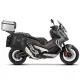 Set complet de genti laterale adventure SHAD TERRA TR40 si topcase din aluminiu SHAD TERRA 55L, incluzand kitul de montaj SHAD HONDA X-ADV 750