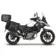 Set complet SHAD TERRA TR40 adventure saddlebags și SHAD TERRA negru aluminium 55L topcase, inclusiv kit de prindere SHAD SUZUKI DL 650 V-Strom