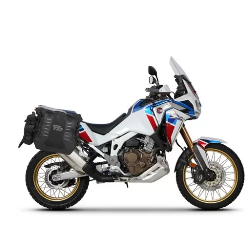 Set of SHAD TERRA TR40 adventure saddlebags, including mounting kit SHAD HONDA CRF 1100 L AFRICA TWIN ADVENTURE SPORT