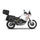 Set of SHAD TERRA TR40 adventure saddlebags and SHAD TERRA aluminium top case TR55 PURE BLACK, including mounting kit SHAD DUCATI DESERT X