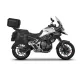Set complet de genti laterale adventure SHAD TERRA TR40 si topcase din aluminiu SHAD TERRA TR55 PURE negru, incluzand kitul de montaj SHAD TRIUMPH TIGER 1200 GT/RALLY